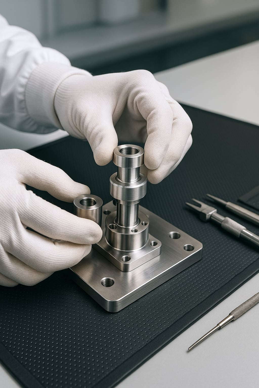 Light Assembly at Noron Precision Machining