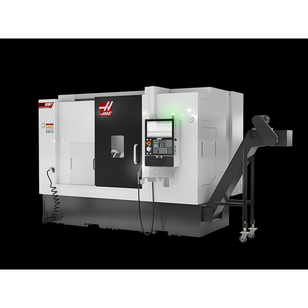 Haas SB28Y Boxway Lathe