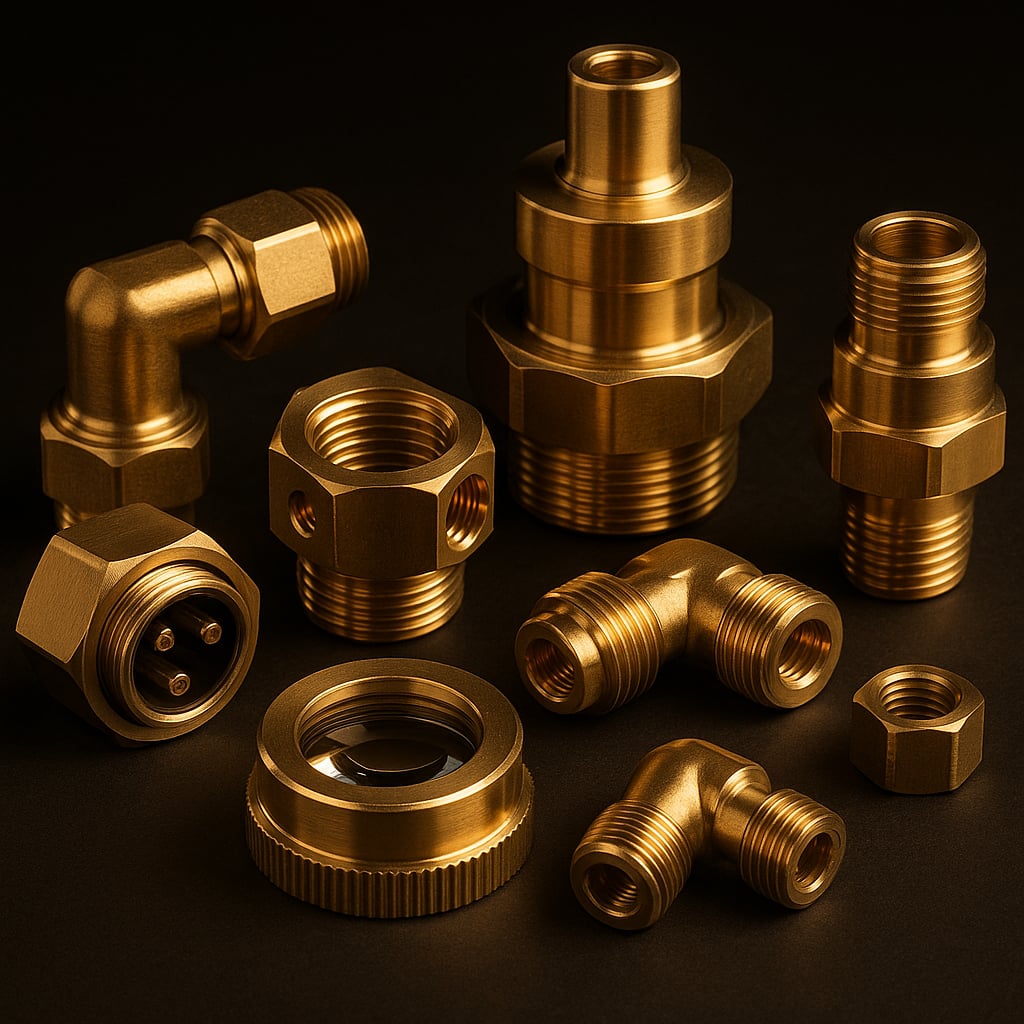 Brass Machining precision machining at Noron