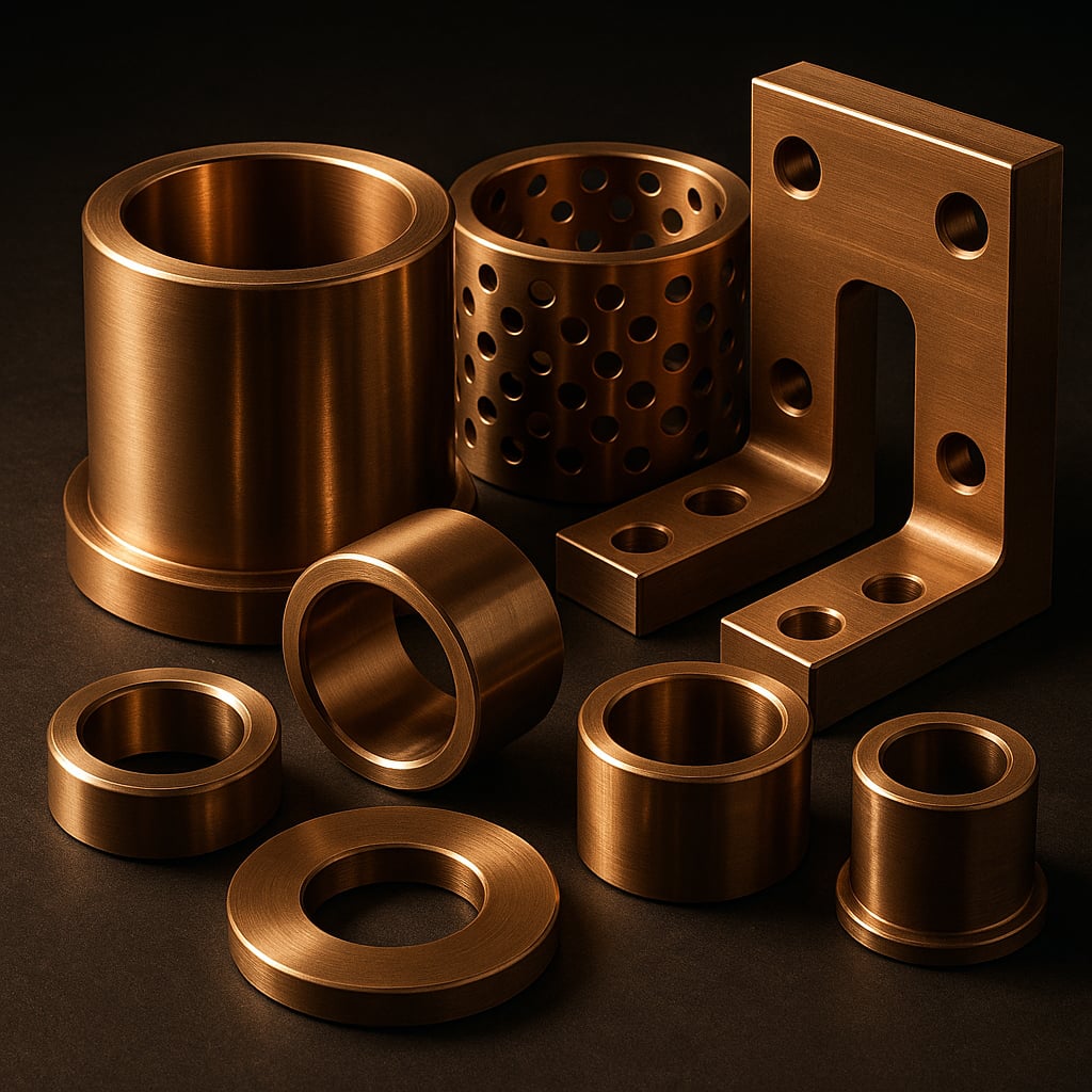 Bronze Machining precision machining at Noron